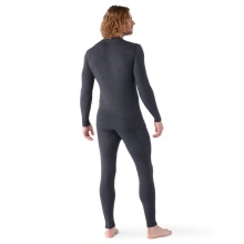 Smartwool Bielizna Funkcyjna Longsleeve Classic Thermal (ocieplająca wełna merino, okrągły dekolt) ciemnoszary mężczyźni