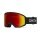 Okulary rowerowe Smith Loam MTB (szkło Carbonic-X, 100% ochrona UVA-UVB) czarne/czerwone - 1 para okularów