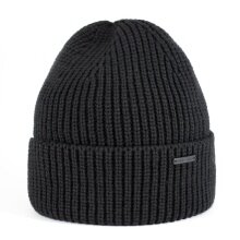 Czapka beanie Smith&Miller Logan - czarna - 1 sztuka