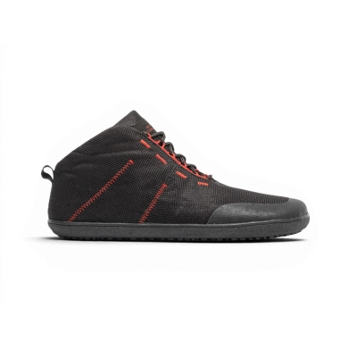 Sole Runner Buty Barfusowe Sneakers T1 Allrounder 6 (szeroka cholewka) czarny/czerwony