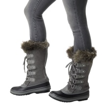 Sorel zimowe buty Joan of Arctic WP (wodoodporne) szare damskie
