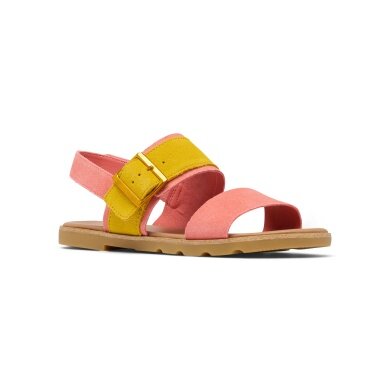 Sorel Sandale Ella III Slingback (skóra) koralowo-żółty damskie