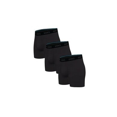 Stance bielizna bokserki czarne - 3 sztuki