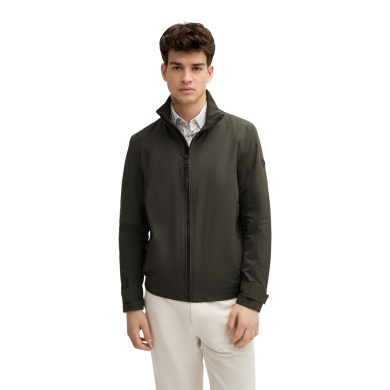 STRELLSON Kurtka przeciwdeszczowa Lucca (wiatr- i wodoodporna) oliwkowa męska