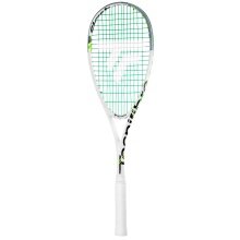 Tecnifibre rakieta do squasha Slash 130g/zrównoważona biała - naciągnięta -