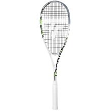 Tecnifibre rakieta do squasha Slash 135g/zrównoważona biała - naciągnięta -