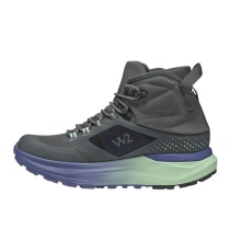 Tecnica buty trekkingowe Agate S MID GTX (wodoodporne, syntetyczne, Speed-Hiking) czarne/fioletowe damskie