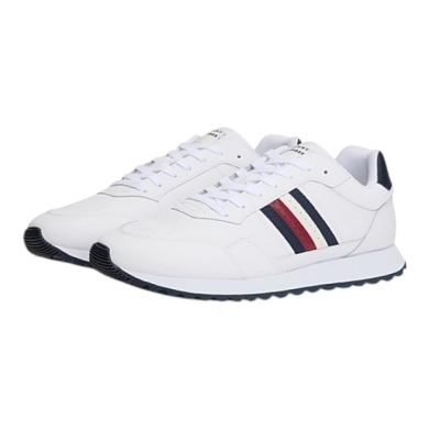 Sneakers Tommy Hilfiger New Runner Eva LTH Stripes - białe męskie