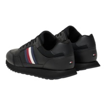 Sneakers Tommy Hilfiger New Runner Eva LTH Stripes - czarne męskie