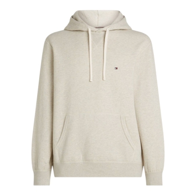Tommy Hilfiger Bluza z kapturem Essential Seasonal Fleece (mieszanka bawełny) owsiana mleczna biała męska