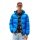 Tommy Jeans zimowa kurtka puchowa Essential Down Jacket EXT z kapturem (ciepła, wodoodporna) indygo niebieska męska