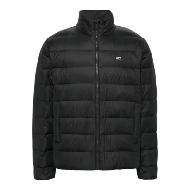 Tommy Jeans zimowa kurtka puchowa LT Down Jacket EXT (ciepła, wodoodporna) czarna męska