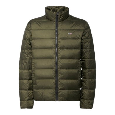 Tommy Jeans Zimowa Kurtka Puchowa LT Down Jacket EXT (ciepła, wodoodporna) zielona Męska