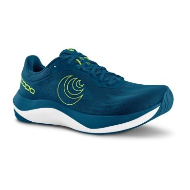 Buty biegowe Topo Ultrafly 6 (amortyzacja) granatowo-limonkowe męskie