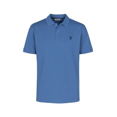 U.S. Polo Assn. Polo sportowe US16147 (bawełna) niebieskie męskie