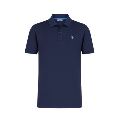 U.S. Polo Assn. Polo rekreacyjne US16147 (bawełna) granatowe męskie
