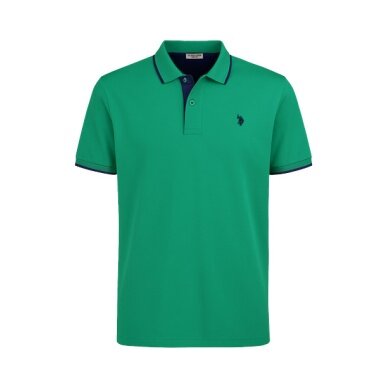 U.S. Polo Assn. Polo casual US16300 (bawełna) zielony męski