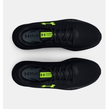 Buty biegowe Under Armour Charged Pursuit 3 czarne/limonkowe męskie