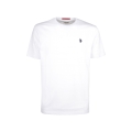 U.S. Polo Assn. T-shirt casual US16025 (bawełna) biały męski
