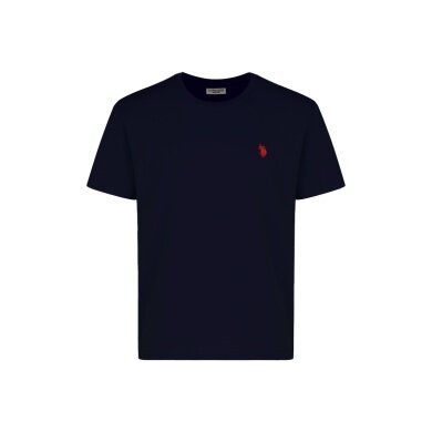 U.S. Polo Assn. T-shirt casual US16821 (bawełna) granatowy męski
