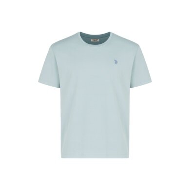 U.S. Polo Assn. T-shirt casual US16821 (bawełna) jasnoniebieski mężczyźni