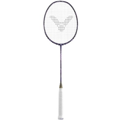 Victor rakieta do badmintona Auraspeed Fantome J (87g, lekko głowicowa, sztywna) fioletowo-niebieska - niestrunowana -