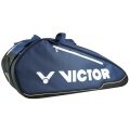 Torba tenisowa Victor Racketbag Multithermobag 9035B (torba na rakiety, 3 główne komory, komora na buty) 2025 granatowo-niebieska/czarna