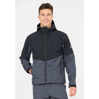 Kurtka softshell Whistler Rodney V2 W-PRO 8.000 (wiatroszczelna, oddychająca) szara męska
