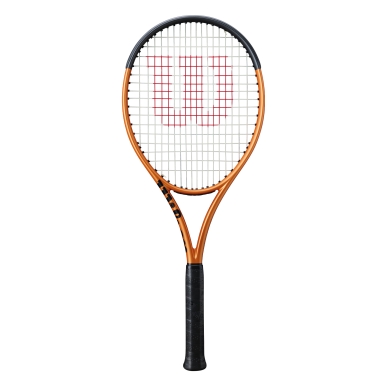 Wilson rakieta tenisowa Burn v6.0 ULS 100in/260g/Allround 2026 pomarańczowa/czarna - naciągnięta -
