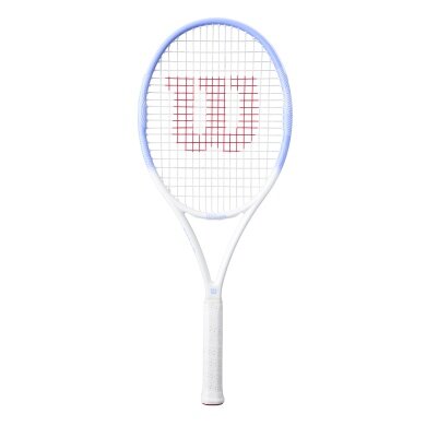 Wilson rakieta tenisowa Allure SE 102in/249g/rekreacyjna 2026 biała/niebieska - naciągnięta -