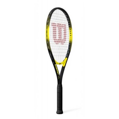 Wilson rakieta tenisowa Energy XL 112in/274g/rekreacyjna czarna/żółta - naciągnięta -