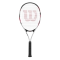 Wilson rakieta tenisowa Fusion XL 112in/274g/Rekreacyjna biała/czarna/czerwona - naciągnięta -