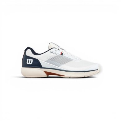 Buty tenisowe Wilson Rush Lite 5.0 CLC Allcourt białe/granatowe męskie