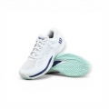 Buty tenisowe Wilson Rush Pro Ace Allcourt 2026 białe/granatowe dziecięce