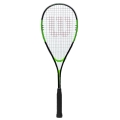 Wilson rakieta do squasha Blade Impact czarna/zielona - naciągnięta -