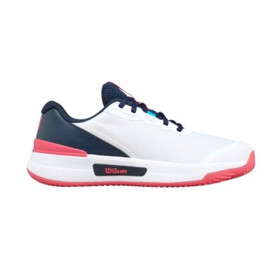 Buty tenisowe Wilson Intrigue Pro Clay/Sandplatz 2025 białe/granatowe damskie