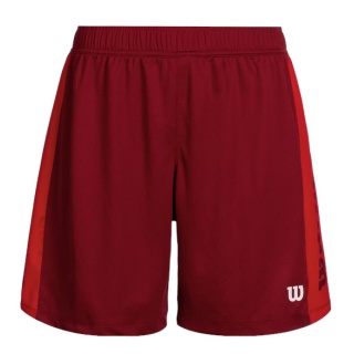 Spodenki sportowe Wilson Fundamentals Short krótkie czerwone damskie