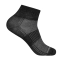 Skarpety sportowe Wrightsock Quarter Coolmesh II (cienkie, oddychające, wygodne) czarne/szare - 1 para
