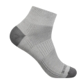 Skarpety sportowe Wrightsock Quarter Coolmesh II (cienkie, oddychające, wygodne) tytanowoszare - 1 para