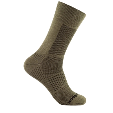 Skarpety sportowe Wrightsock Crew Coolmesh II (cienkie, oddychające, wygodne) khaki - 1 para