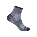 Skarpety Wrightsock Wandersocke Quarter Escape (dodatkowe wzmocnienie frotte, wysokość do kostki, średnia grubość) czarne/twist - 1 para