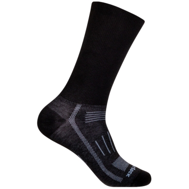 Skarpety Wrightsock Wandersocke Endurance Crew Plus (do łydki, skarpety przeciw pęcherzom) czarne - 1 para