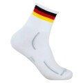 Skarpety sportowe Wrightsock Quarter Plus Stride (wysokie do kostki, średniej grubości, skarpety przeciwpęcherzowe) białe - 1 para