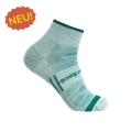 Skarpety sportowe Wrightsock Quarter Coolmesh II (cienkie, oddychające, wygodne) alpejskie zielone - 1 para