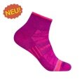 Skarpety sportowe Wrightsock Quarter Coolmesh II (cienkie, oddychające, wygodne) orchidea - 1 para
