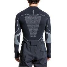 X-Bionic Funkcyjna koszulka z długim rękawem Energy Accumulator Light Half Zip bielizna czarna/szara męska