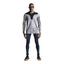 X-Bionic Koszulka biegowa z długim rękawem Corefusion Run Shirt LS (ultralekka, hybrydowa regulacja wilgotności) piasek/ziemia męska