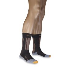 X-Socks Skarpety jeździeckie Riding Silver Short czarne/brązowe - 1 para