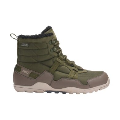 Xero Shoes Minimalne zimowe buty Alpine Snow Boot (ciepłe, wodoodporne, ocieplane) ciemnozielone męskie