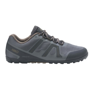 Xero Shoes Minimalne buty podróżne Mesa Trail WP (wodoodporne) asfaltowo-szare/stalowo-szare męskie
